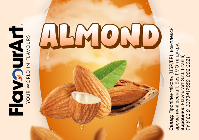 FlavourArt Almond ароматизатор (Мигдаль)