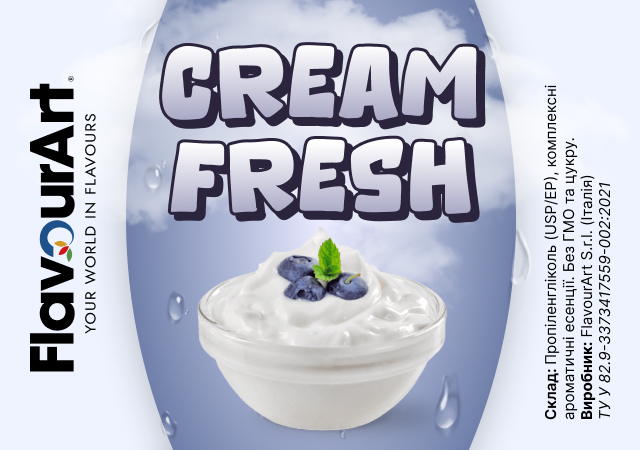 FlavourArt Cream Fresh ароматизатор (Крем-фреш)