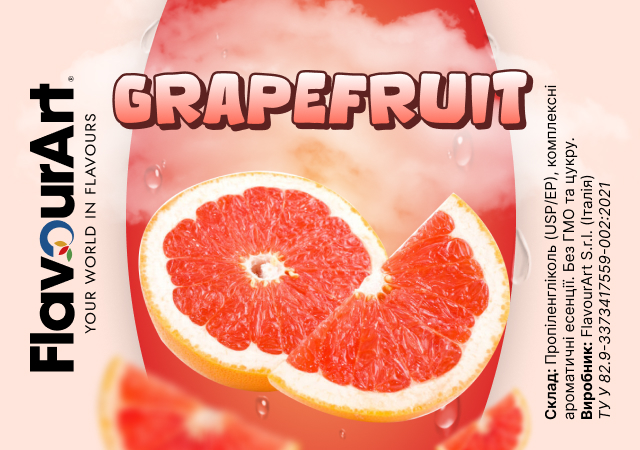 FlavourArt Grapefruit ароматизатор (Грейпфрут)