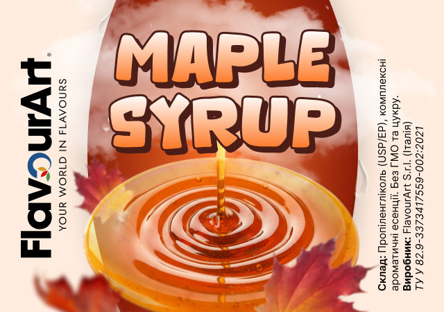 FlavourArt Maple syrup ароматизатор (Кленовий сироп)