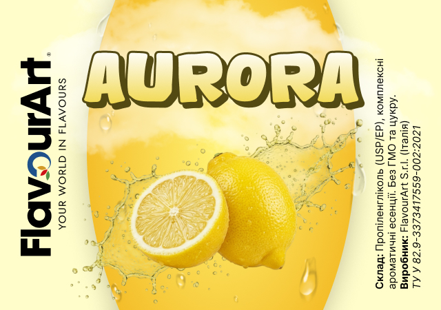 FlavourArt Aurora ароматизатор (Цитрусовий)