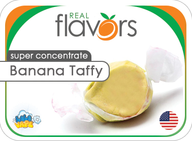Real Flavors Banana Taffy ароматизатор (Бананова іриска)