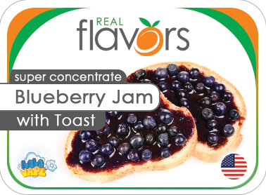 Real Flavors Blueberry Jam with Toast ароматизатор (Тост з джемом із чорниці)