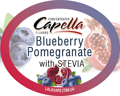 Capella Blueberry Pomegranate with Stevia ароматизатор (Чорничний гранат зі стевією)