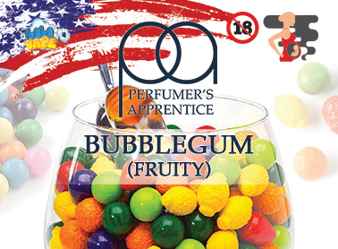 TPA Bubblegum Fruity ароматизатор (Фруктова жуйка)