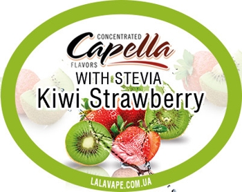 Capella Kiwi Strawberry with Stevia ароматизатор (Полуниця ківі зі стевією)