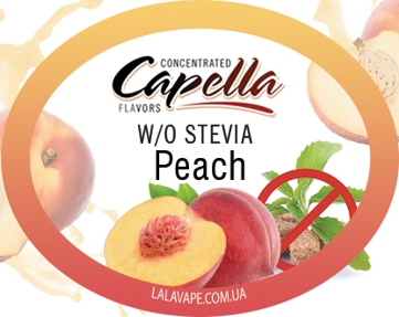 Capella Peach w_o Stevia ароматизатор (Персик без стевії)
