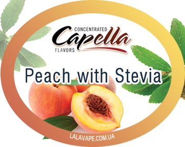 Capella Peach with Stevia ароматизатор (Персик зі стевією)