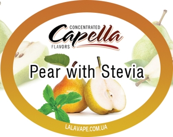 Capella Pear with Stevia ароматизатор (Груша зі стевією)