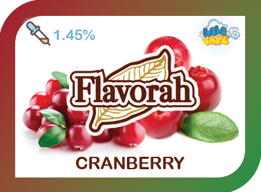 Flavorah Cranberry ароматизатор (Журавлина)