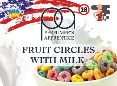 TPA Fruit Circles With Milk ароматизатор (Фруктові кружечки з молоком)