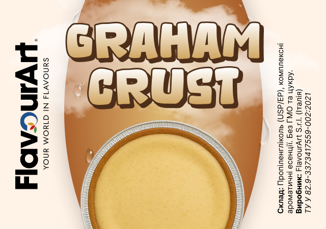 FlavourArt Graham Crust ароматизатор (Скоринка чізкейка)