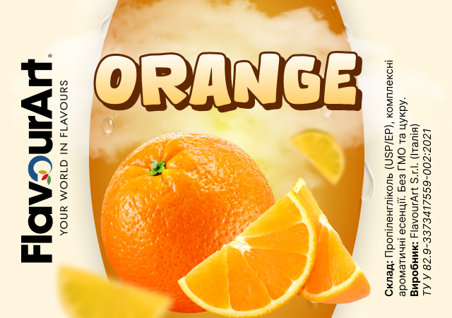 FlavourArt Orange ароматизатор (Апельсин)