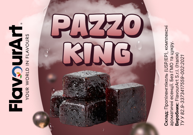 FlavourArt PAZZO KING ароматизатор (Смородиновий мармелад)