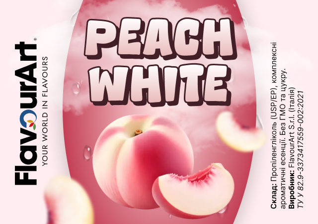 FlavourArt Peach white ароматизатор (Персик білий)