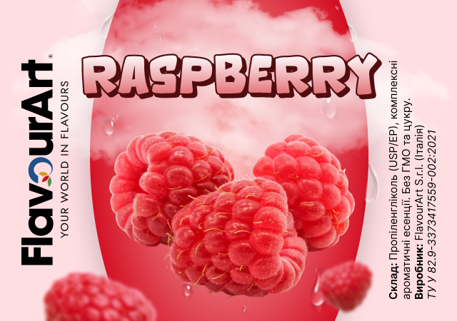 FlavourArt Raspberry ароматизатор (Малина)