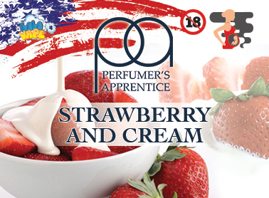 TPA Strawberry And Cream ароматизатор (Полуниця і вершки)
