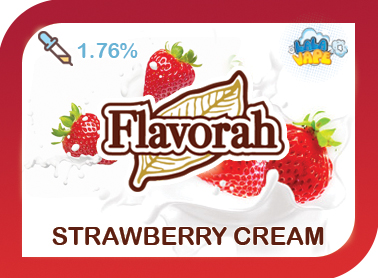Flavorah Strawberry Cream ароматизатор (Полуничний крем)