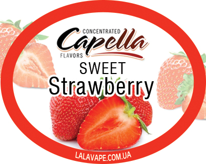 Capella Sweet Strawberry ароматизатор (Солодка полуниця)