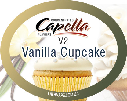 Capella Vanilla cupcake V2 ароматизатор (Ванільний кекс V2)
