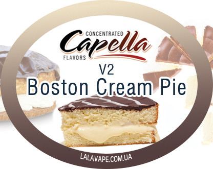 Capella Boston Cream Pie v2 ароматизатор (Бостонський кремовий пиріг V2)