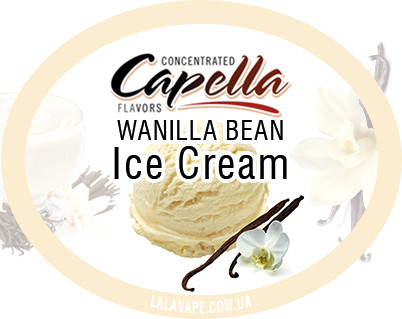 Capella Vanilla Bean Ice Cream ароматизатор (Ванільне морозиво)