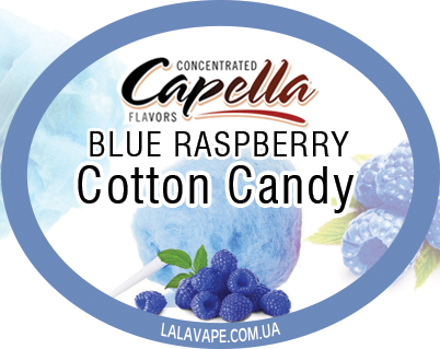 Capella Blue Raspberry Cotton Candy ароматизатор (Цукрова вата з малиною)