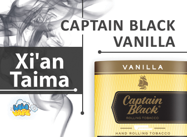 Xi'an Taima Captain Black Vanilla ароматизатор (Капітан Блек ваніль)