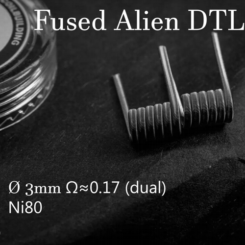 DTL Fused Alien Coil 0.17Ω