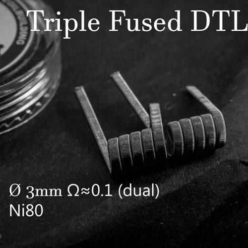 DTL Triple Fused Coil 0.1Ω