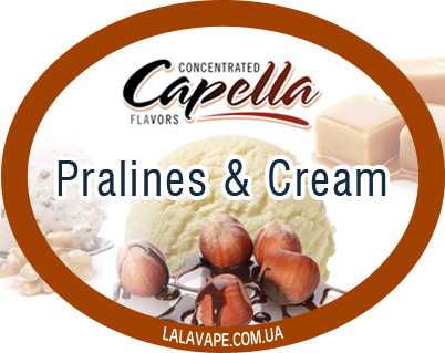 Capella Pralines & Cream ароматизатор (Праліне та крем)