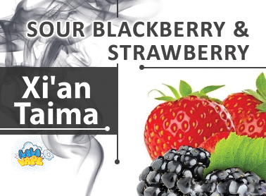 Xi'an Taima Sour Blackberry and Strawberry ароматизатор (Кисла ожина і полуниця)