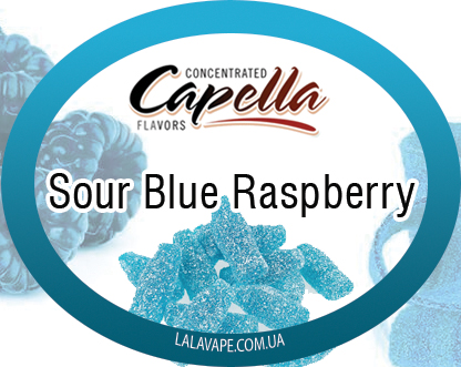 Capella Sour Blue Raspberry ароматизатор (Кисла блакитна малина)