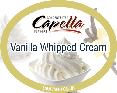 Capella Vanilla Whipped Cream ароматизатор (Ванільні збиті вершки)