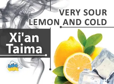 Xi'an Taima Very Sour Lemon and Cold ароматизатор (Дуже кислий лимон і холод)