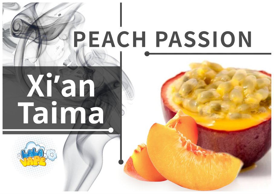 Xi'an Taima Peach passion ароматизатор (Персик Маракуйя)