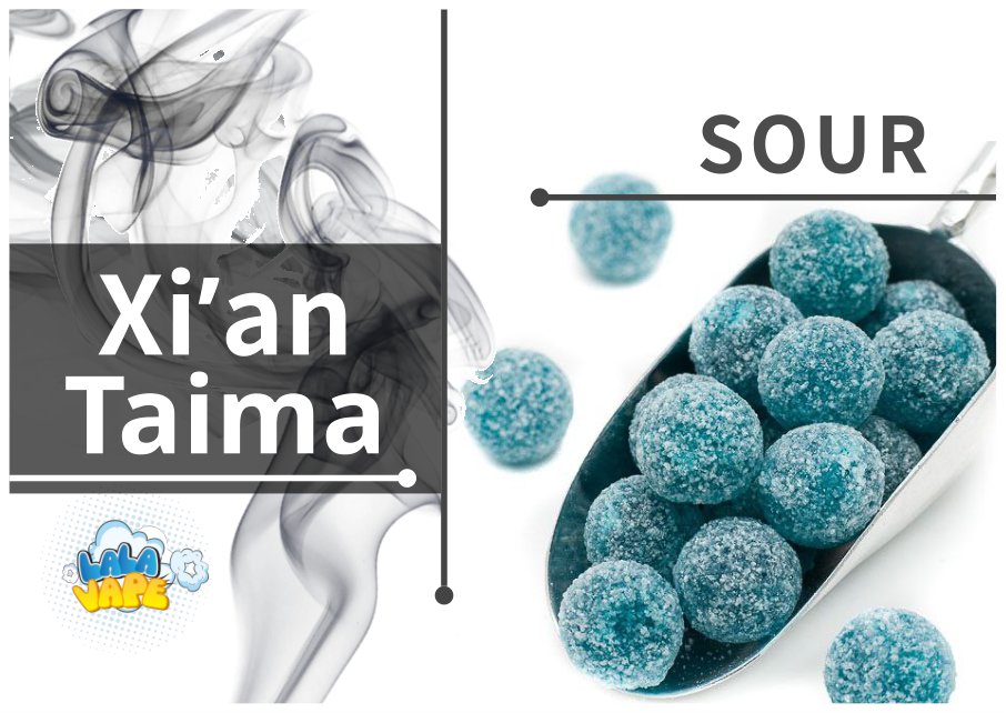 Xi'an Taima Sour ароматизатор (Кислий)