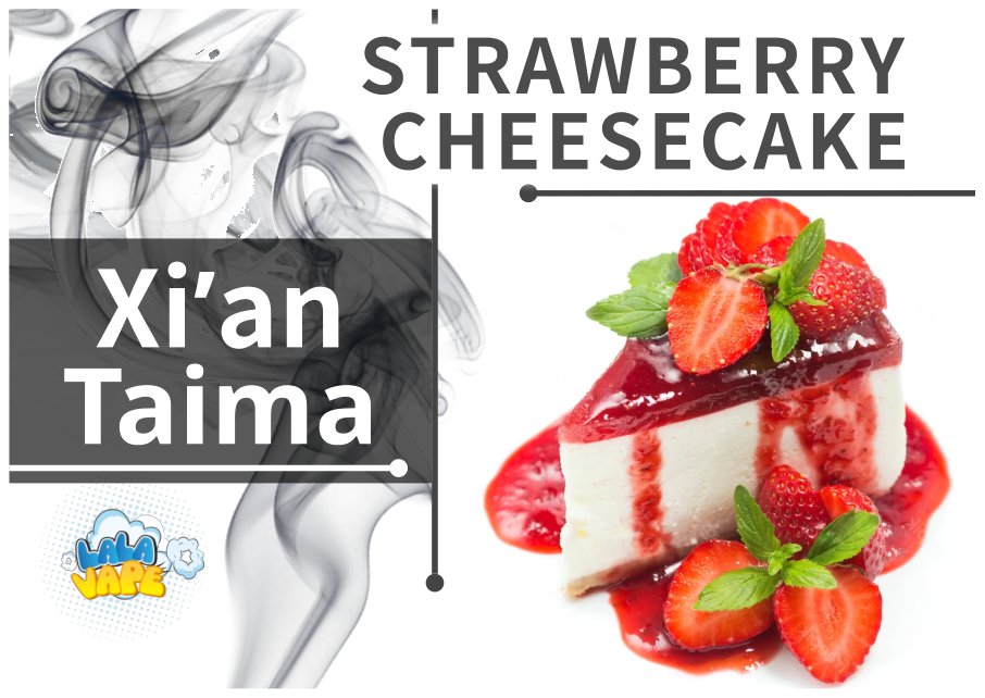 Xi'an Taima Strawberry Cheesecake ароматизатор (Полуничний чізкейк)