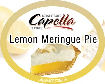 Capella Lemon Meringue Pie ароматизатор (Лимонний пиріг безе)