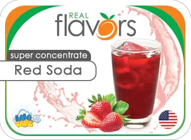 Real Flavors Red soda ароматизатор (Червона содова)