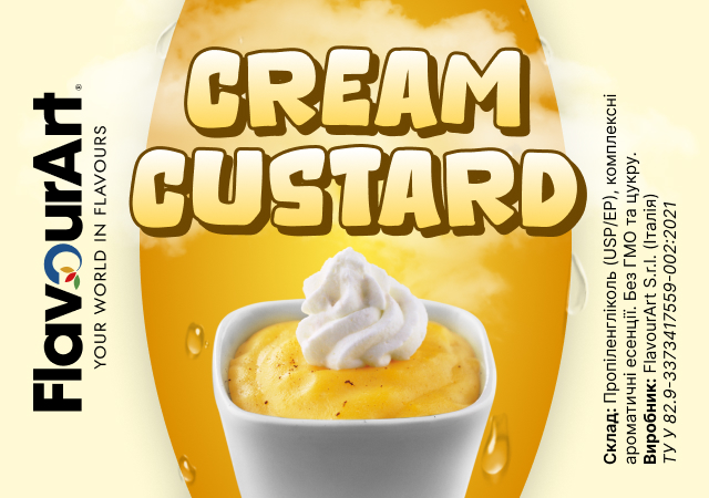 FlavourArt Cream Custard ароматизатор (Заварний крем)