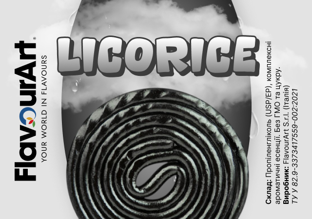 FlavourArt Licorice ароматизатор (Лакриця)