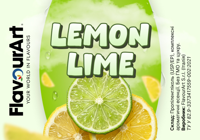 FlavourArt Lemon Lime ароматизатор