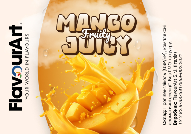 FlavourArt Mango fruity juicy ароматизатор
